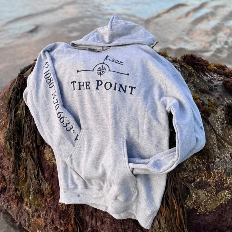 The Point Restaurant branded hoodie